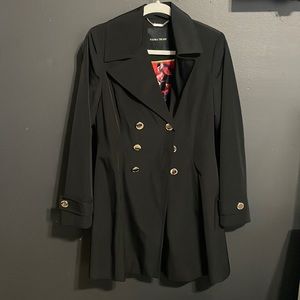 Black trench coat